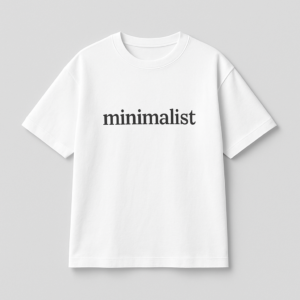 Футболка oversize з мінімалістичним дизайном