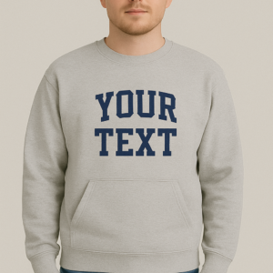 Світшот (светр) з персоналізованим написом